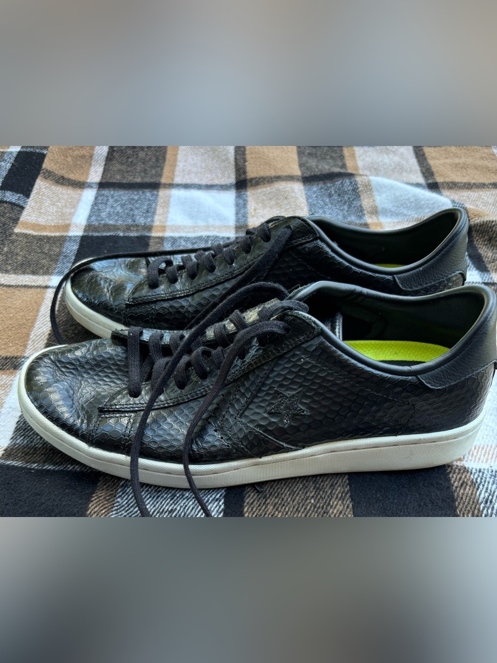 Converse Pro Leather 76' Snake 555929C Trainers Athletic Sneakers Shoes Womens